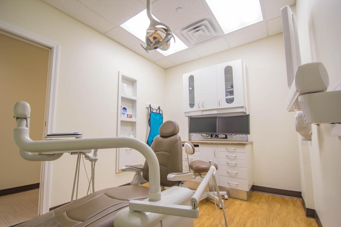 Treatment room at Glen Lake Dental in Goffstown NH